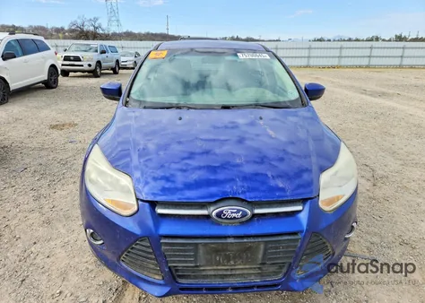 2012 Ford Focus Se from USA, damaged, VIN 1FAHP3F20CL457912